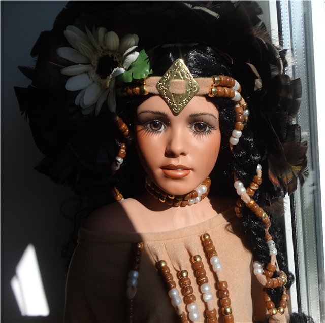 Песок Пустыни - фарфоровая кукла от Русти (фото 2)