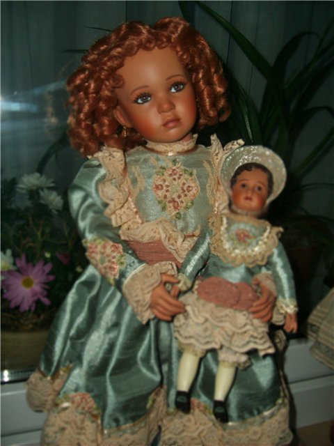 Алекс приехала! Фарфоровая кукла