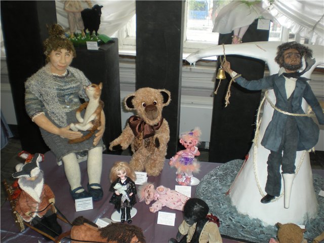 Рядом столько талантливых людей - удивительные куклы. Выставка в Санкт-Петербурге