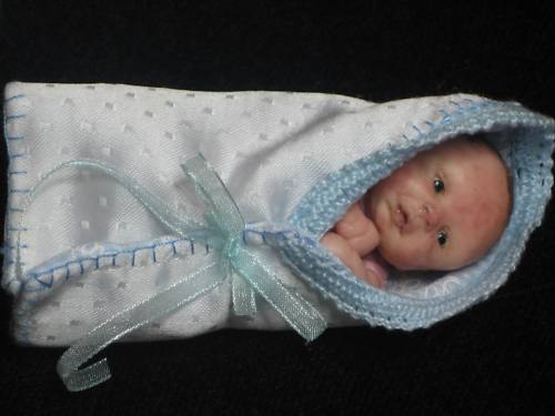 Детки - куклы OOAK — Авторские миниатюрные куклы: лепка (фото 5)