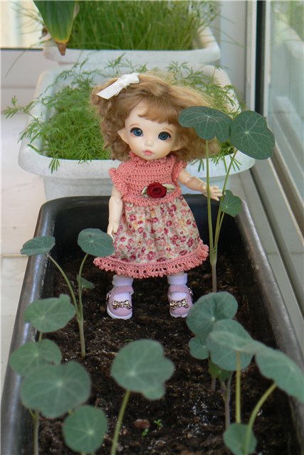 Весенние хлопоты Росинки - куколка bjd