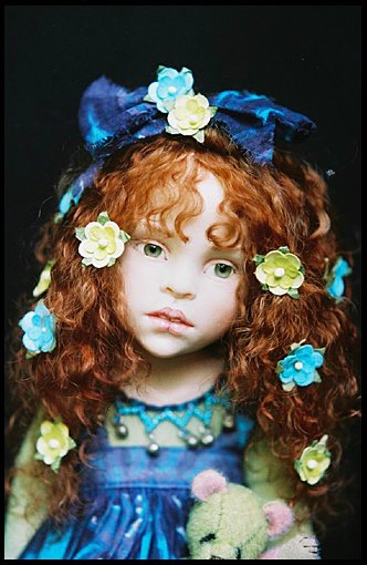 Чудо художница - Dale Zentner (dolls). Авторские куклы Дейл Зентнер