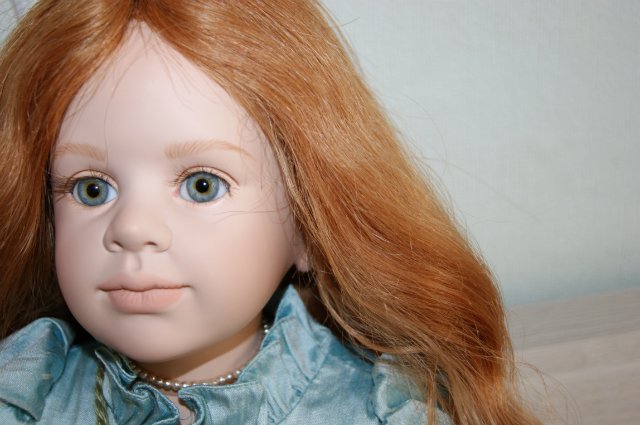 Мари Кристин от Хильдегард Гюнцель для Walterhauser puppenfaktur - зеленоглазое чудо (фото 10)
