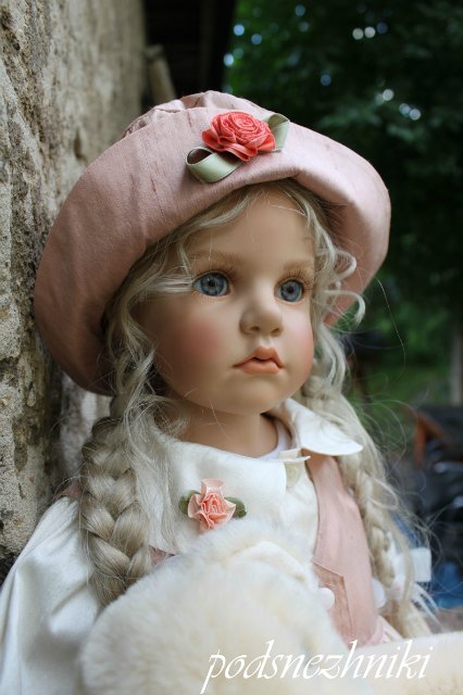 Летние девочки - редкие белокурые красавицы от Хильдегард Гюнцель для Walterhäuser Puppenmanufaktur (фото 10)