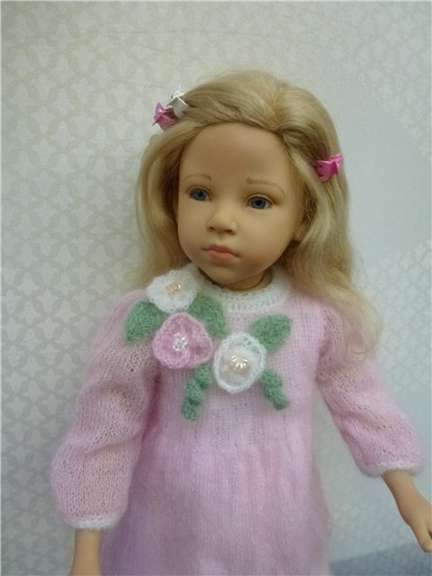 Первая "ласточка", коллекционная кукла от Элизабет Линднер (фото 7)