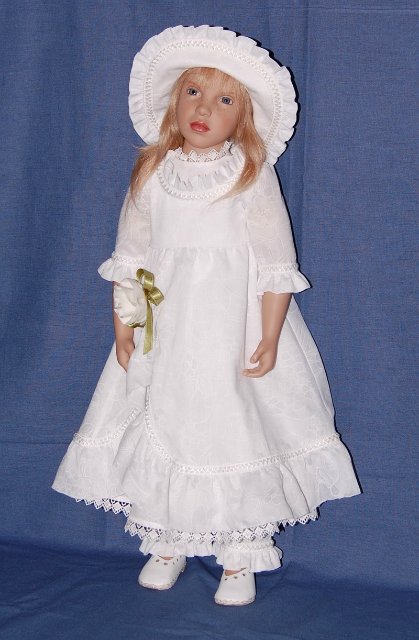 Белоснежная роза — Одежда и обувь для кукол своими руками: фото (фото 2)