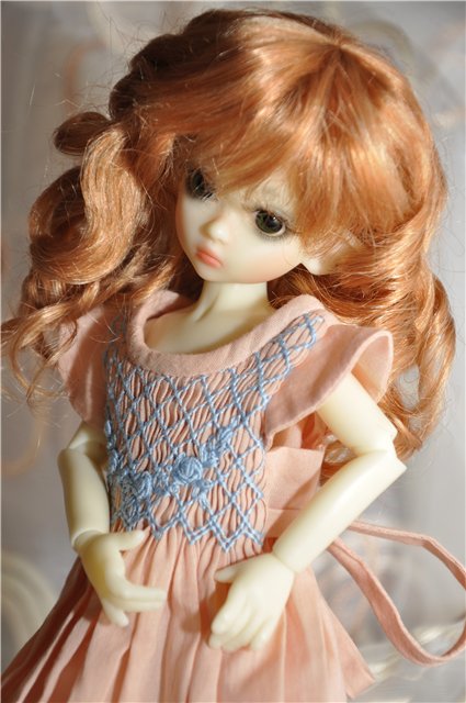 Зеленоглазое рыжее солнышко. Мой первый тиник Lillie Elf от Kaye Wiggs (фото 6)