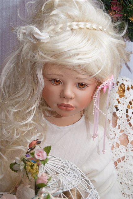 Ангел прилетел. Кукла от Кристин Оранж (фото 5)