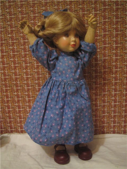 Деревянная шарнирная кукла от Sarah Kay (фото 2)