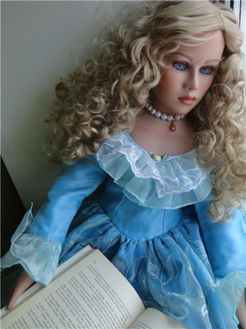 Я синеглаза,светлокудра... Гвендолин, фарфоровая кукла Томаса Бейкера (Thomas Baecker)