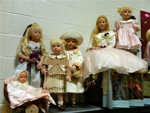 Лесли и Холли из коллекции "Шесть сестёр" от Hildegard Gunzel для Gotz (2002г.) (фото 4)