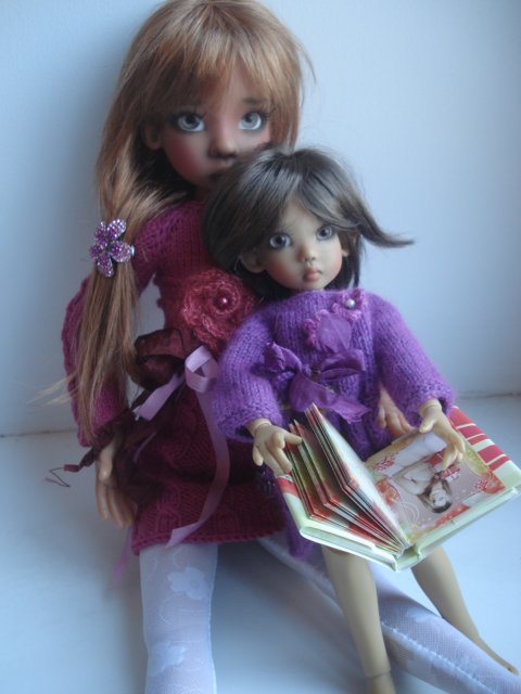 Нисса и Тилли от Kaye Wiggs: показ нарядов (фото 10)