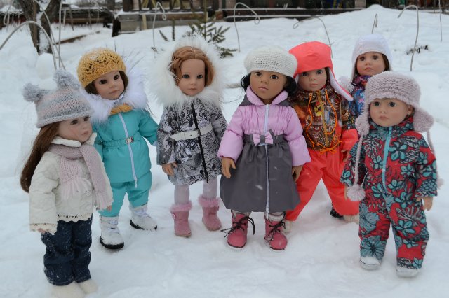 Новый год, новые встречи... Мои куколки