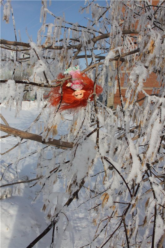 Зимняя прогулка моих крошек! Реалпуки Pupu и реалпуки Сосо