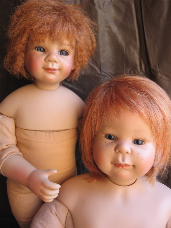 Сравнение куколок Susi Eimer для Готц и для Черепашки Шильдкрёт