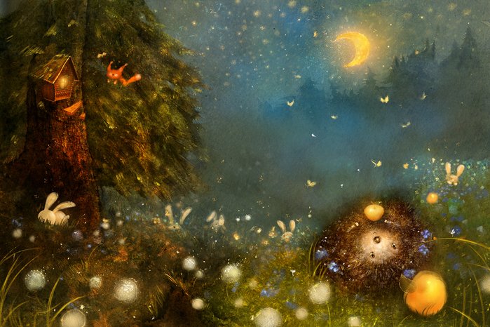 Три образа для той, что меня вдохновила. Часть 3 - "Вечер"