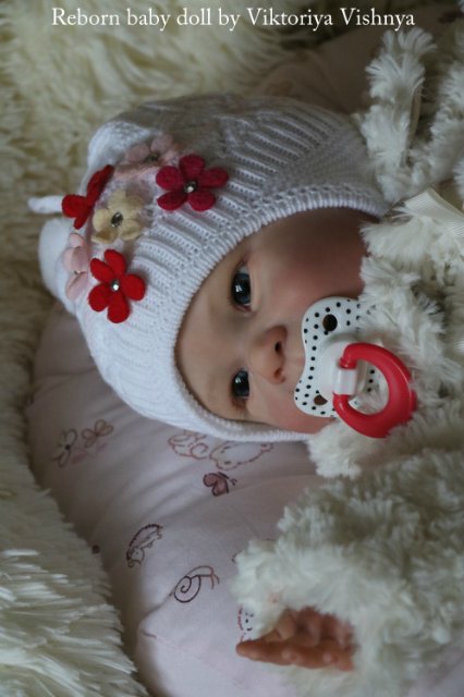 Мейзи... Куколка Реборн Виктории Вишни