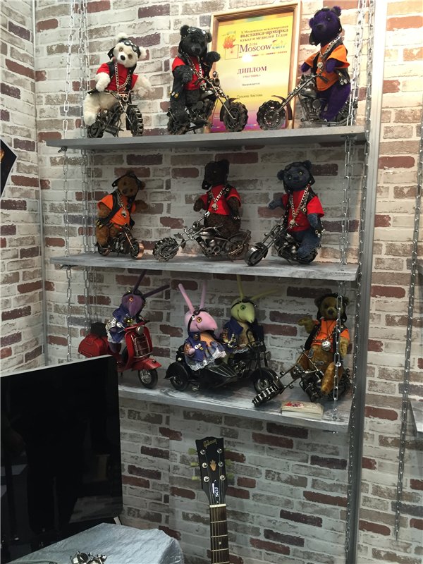 Я по выставке гуляла... Мишкаград 2016. Фотообзор