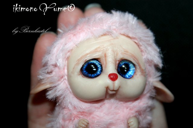 Миниатюрные создания — Игрушки в смешанной технике (мех и глина): Арт