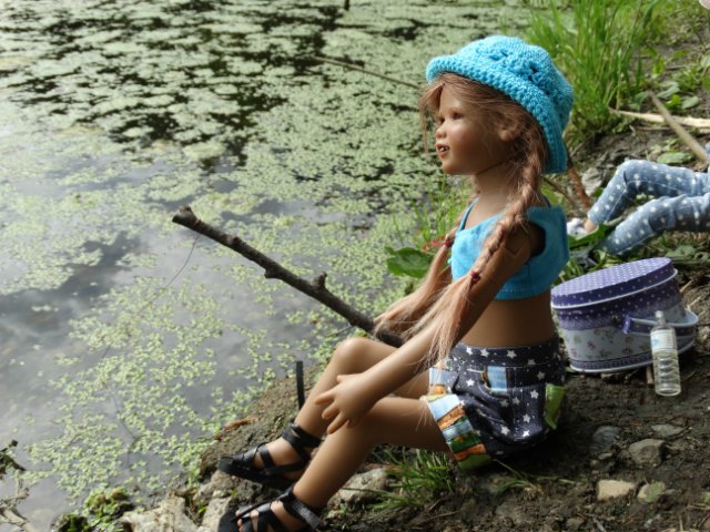 Мои рыбачки — Куклы Annette Himstedt (Аннетт Химстедт): коллекционные