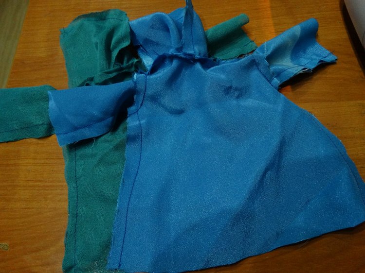 Одеваем Паолку. Мастер класс по пошиву двухстороннего плаща (фото 10)