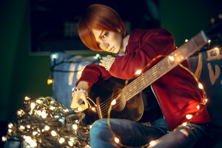 Тихий вечер и гитара — Фотоистории с куклами BJD (БЖД): сериалы