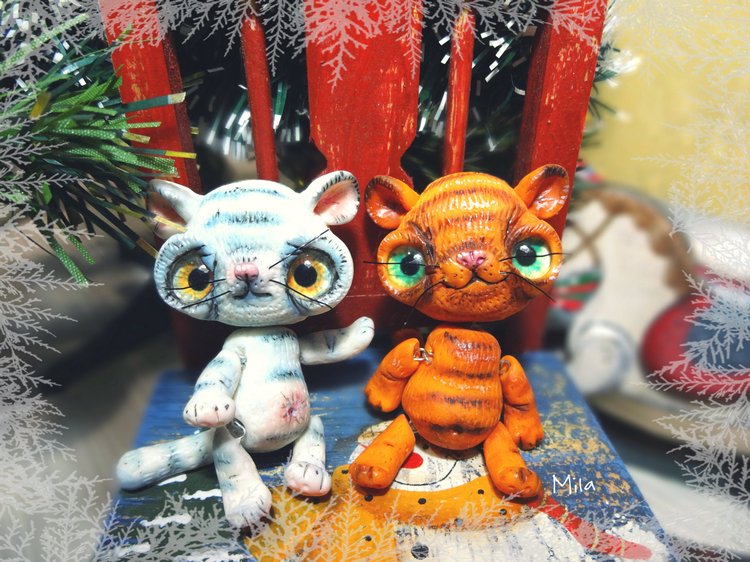 Новые лучи добра от Милы — Лепка авторских игрушек и папье