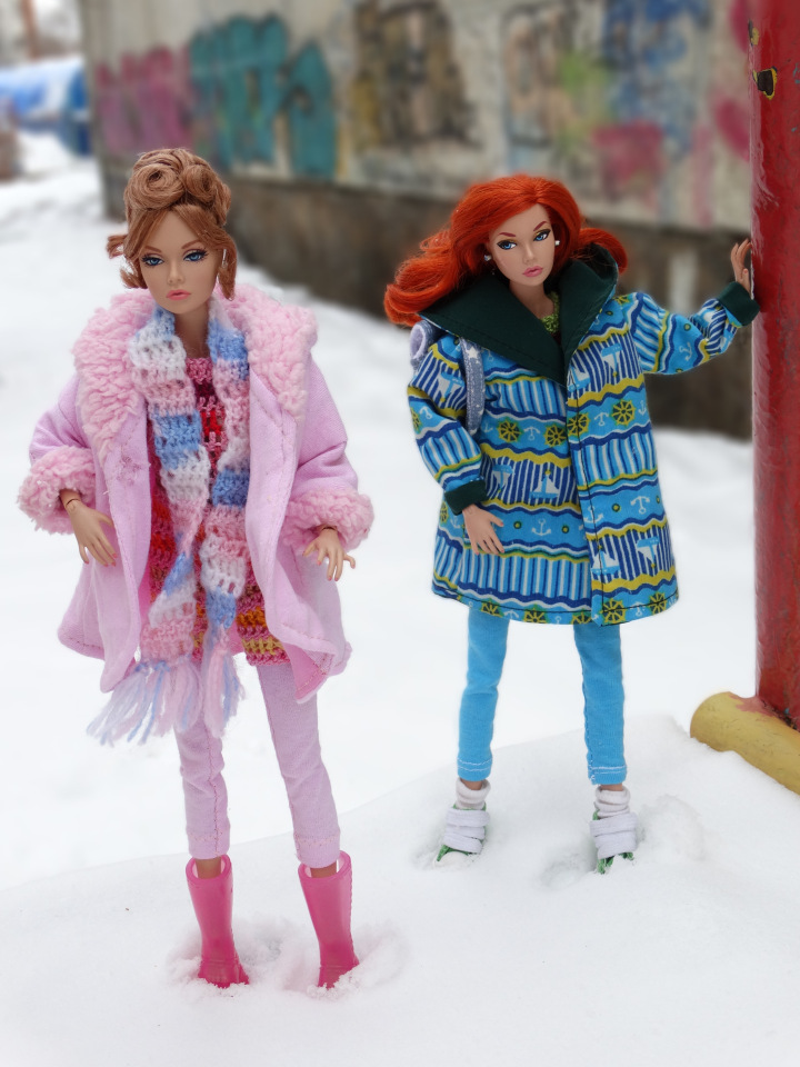 Поппи на зимней прогулке. Fashion Royalty (фото 6)