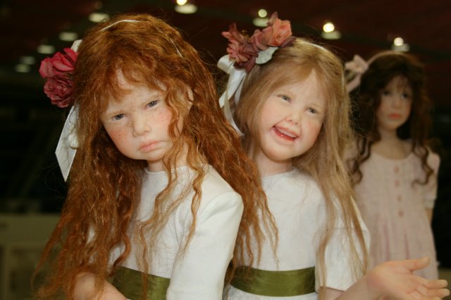 Куклы Лауры Скаттолини на выставке VII Международный салон кукол в Москве (фото 9)