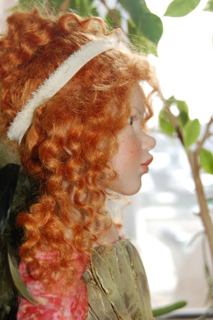 Коллекционная кукла Rosa Canina - эльф, что живёт в моём доме (фото 4)