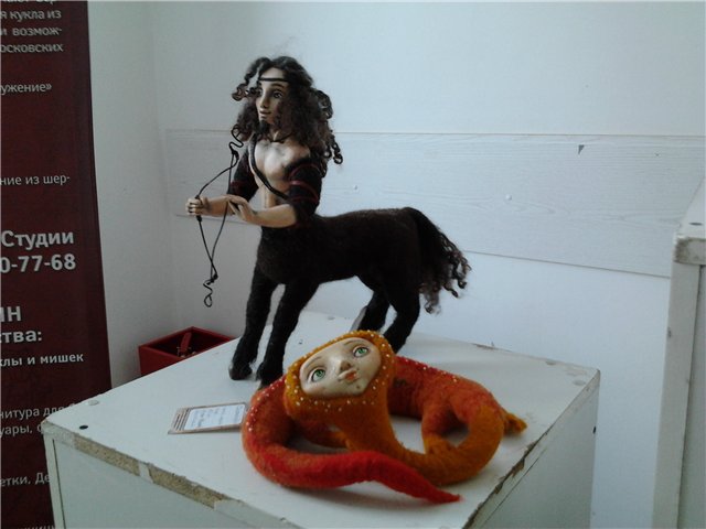 Выставка авторских кукол и медведей Тедди "Кукольный вернисаж" в Нижнем Новгороде 2012, часть 3