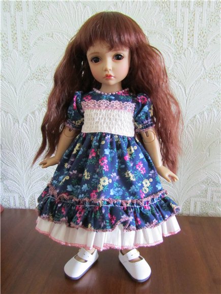 Аленка - модница. Кукла BJD (фото 6)