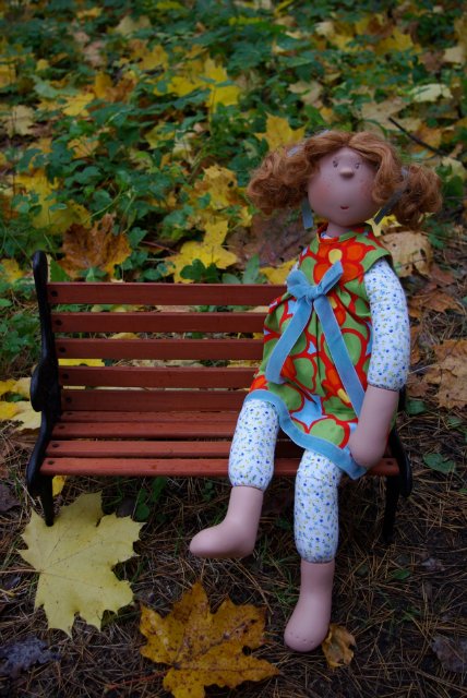 Может быть Janni, а может быть...Коричка? Игровая кукла от Zwergnaze (фото 2)