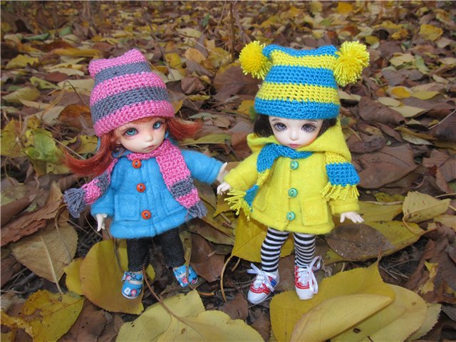 Осенняя прогулка | Бэйбики Осенняя прогулка — Куклы Fairyland (ФэйриЛэнд): BJD (БЖД) (фото 5)