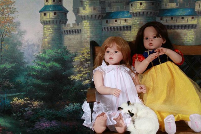 Мои куклы реборн в декорациях (фото 9)