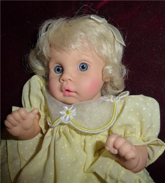 Рождественский Ангел. Виниловая малышка от Pauline Bjonness-Jacobsen (Паулине Якобсен)