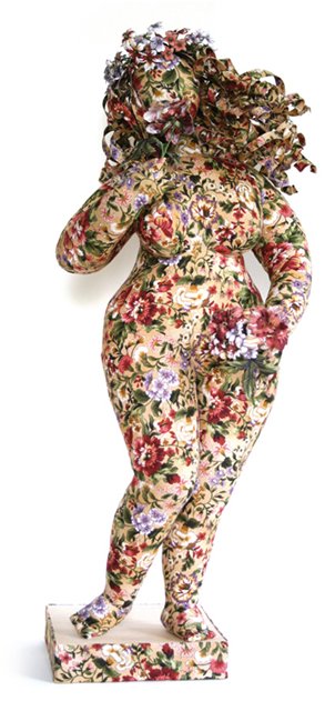 Текстильные куклы-скульптуры Натальи Вельчинской