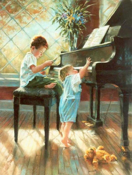 Дети в творчестве Кэтрин Финчер (Kathryn Andrews Fincher)