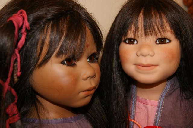 Kavita от Annette Himstedt - глаза смотрящие в душу