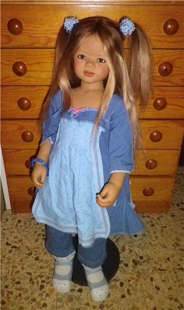 Как наши куклы нас находят. Annette Himstedt, Jinka