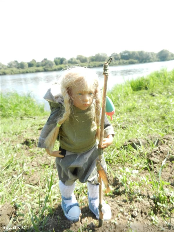 Рыбак рыбака видит из далека. Himmelschlusselchen от Annette Himstedt