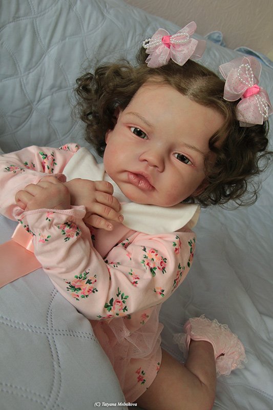 Немножко грустная история о моей малышке реборн Кайли