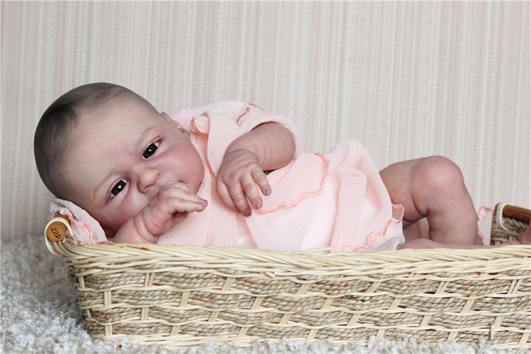 Забавная малышка. Кукла реборн Светланы Преображенской (фото 8)