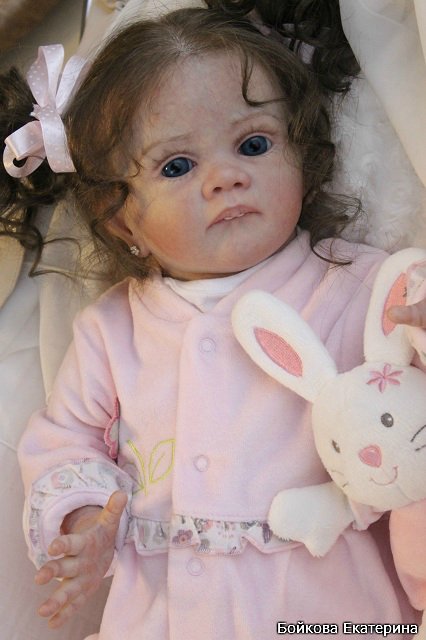 Кукла реборн Frida от Karola Wegerich в моём исполнении