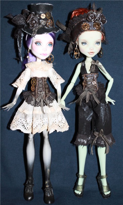 Стимпанк... снова — Одежда и обувь для кукол своими руками: фото (фото 9)