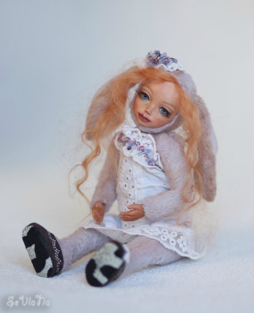 Мои авторские куколки-зайчоночки тедди долл