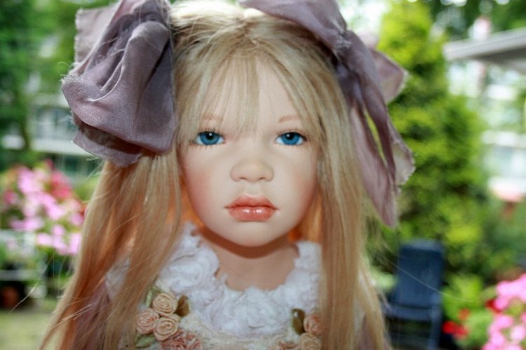 Марусина прогулка по саду. Коллекционная кукла от Zofia & Henry Zawieruszynski