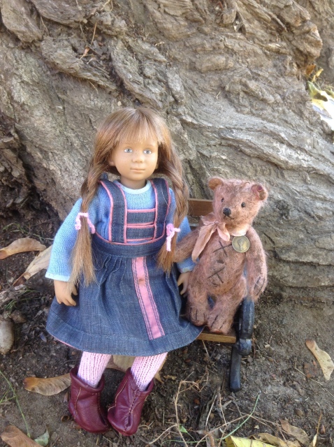 Мой первый мишка Тедди! Фотосессия с Синой от A. Himstedt