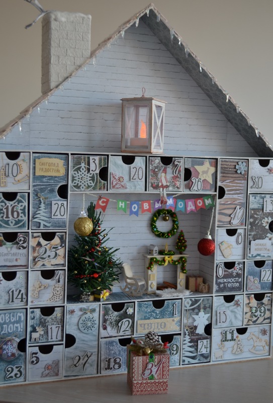 Адвент календарь с миниатюрой "Декабрь - самый волшебный месяц!" (фото 4)