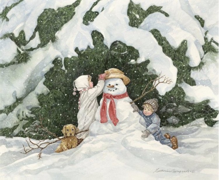 ТРОГАТЕЛЬНЫЕ ИЛЛЮСТРАЦИИ CATHERINE SIMPSON (КЭТРИН СИМПСОН)